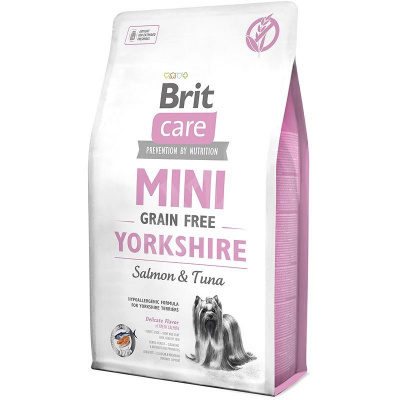 Brit care mini yorkshire grain free salmon + tuna, váha: 400 g