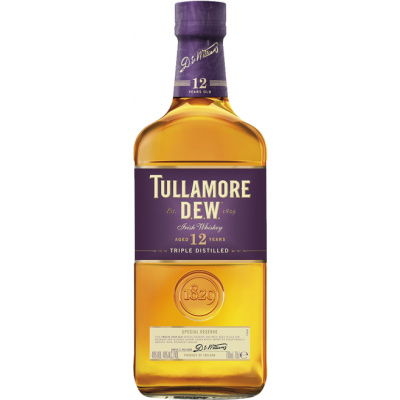 Tullamore Dew 12y 40% 0,7 l (holá láhev)