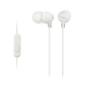 HF Stereo Sony MDR-EX15AP hudební sluchátka do uší bílá