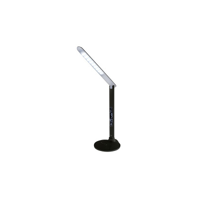 PANLUX TESSA designová multifunkční stolní LED lampa s displejem černá - PN23300001