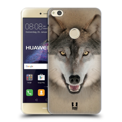 HEAD CASE silikonový obal na mobil Huawei P9 LITE 2017 vzor Zvířecí tváře 2 vlk šedý (Pouzdro gelové HEAD CASE na mobil Huawei P9 LITE 2017 / P9 LITE 2017 DUAL SIM vzor Zvířecí tváře 2 vlk šedý)