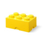 LEGO úložný box 6, žlutý