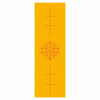 BODHI jóga podložka LEELA YANTRA, 183x60x0,4 cm, oranžová