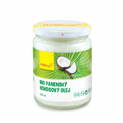 Wolfberry Panenský kokosový olej BIO - 500 ml