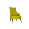 Atelier del Sofa Wing Chair Folly Island - Peanut Green