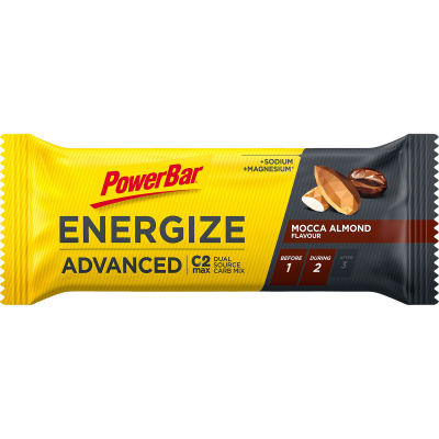 PowerBar Energize Advanced tyčinka 55g mocca/mandle