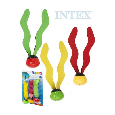 INTEX Míčky okřídlené potápěčské vodní set 3 barvy se stužkou 55503