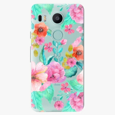 Plastový kryt iSaprio - Flower Pattern 01 - LG Nexus 5X - Kryty na mobil Nuff.cz