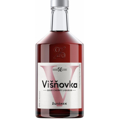 Žufánek Višňovka 20% 0,5 l (holá láhev)