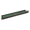 INTLK 24000341 SX24L-6-UTP-BK 19" Patch panel Solarix 24 x RJ45 CAT6 UTP s vyvaz. lištou černý 1U