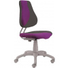 Dětská židle k psacímu stolu ALBA Fuxo S-Line šedo/fialová (FUX0264)
