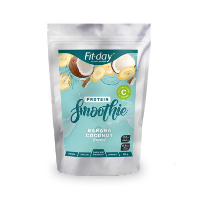 Fit-day Protein Smoothie Gramáž: 135 g, Příchuť: Banán-kokos