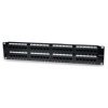 Intellinet Patch panel 48 port Cat6, UTP, 2U, černý 560283