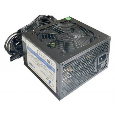 EUROCASE zdroj 400W/ ATX2.3 / 12cm fan/ PFC ATX 20/24pin/ 3x SATA / 80+, MP-600AT