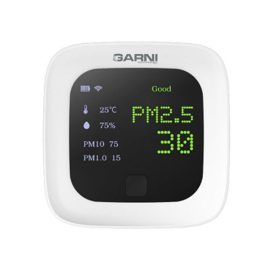 GARNI 210T OneCare - Chytrý měřič kvality vzduchu