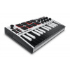 AKAI MPK mini MK3 Bílá (MIDI Keyboard, OLED, 25 kláves, 8 padů, 8 knobů, FX knob, USB, bílá barva)