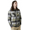 Fox Grainz Utility Flannel LS Bark M