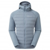 MONTANE MEN'S COMPOSITE HOODIE Barva: stone blue, Velikost: S