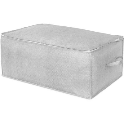 Compactor Úložný box na peřinu a textil Boston 50 x 70 x 30 cm, šedý