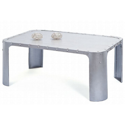 Asko Konferenční stolek Gormur, šedý vintage povrch