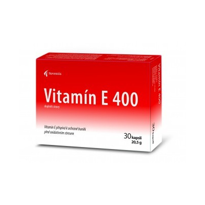 Noventis Vitamín E 400 30 kapslí