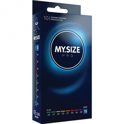 Kondomy MY.SIZE Pro 72 mm - 10 ks | My.Size