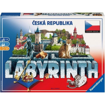 RAVENSBURGER Hra Labyrinth Česká republika