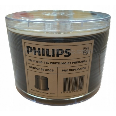 Blu-ray disk Philips BD-R 25 GB 10 ks