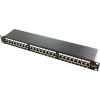 LogiLink NP0061 24 portů patch panel 483 mm (19) CAT 6A 1 U