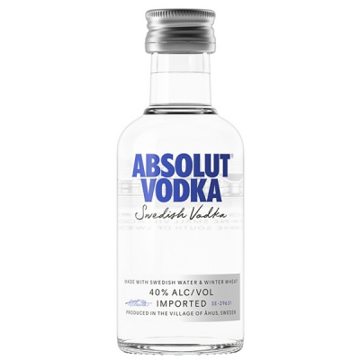 Absolut Vodka Blue 40% 0,05 l (holá láhev)