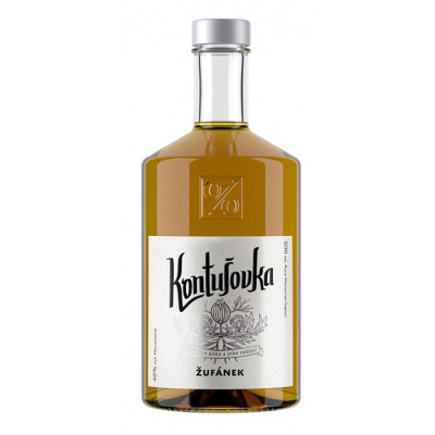 Žufánek Kontušovka 40% 0,5 l (holá láhev)