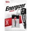 Energizer MAX 9V 1ks E301531800, alkalická 9V baterie