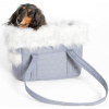 Samohýl Exclusive Transportní taška textil Elegance LUX šedá - různé velikosti 30-40cm Velikost: 40cm