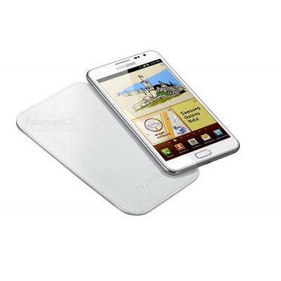 Samsung pouzdro zasouvací vertikální EFC-1E1L pro Galaxy Note N7000 (i9220), bílá