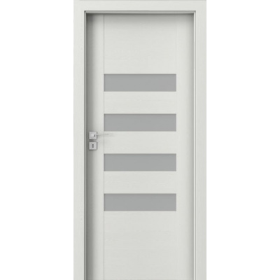 Porta Doors Interiérové dveře Porta KONCEPT Barva: Portasynchro 3D*** Wenge White - RNS, Vzor: H.4