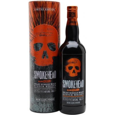 Smokehead Rum Rebel 46% 0,7l (tuba)