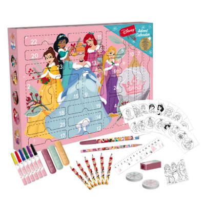 Alltoys Adventní kalendář Disney Princezny