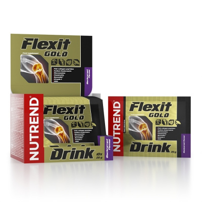 Nutrend Flexit Gold Drink 10 x 20 g Příchuť: pomeranč
