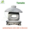 Tamate - japonská lampa - šedá, průměr 30 cm