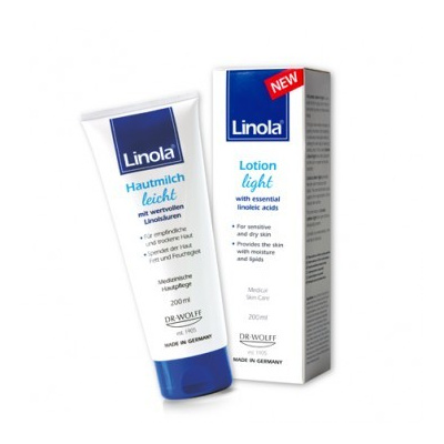 Linola tělové mléko light 200 ml