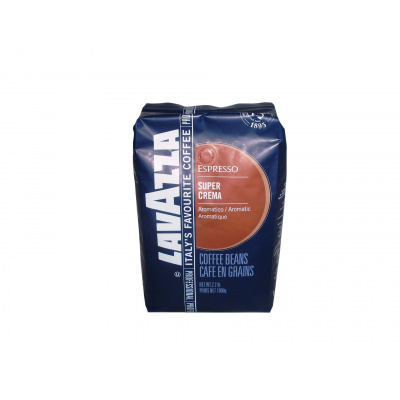 Káva Lavazza Super Crema zrnková 1000g