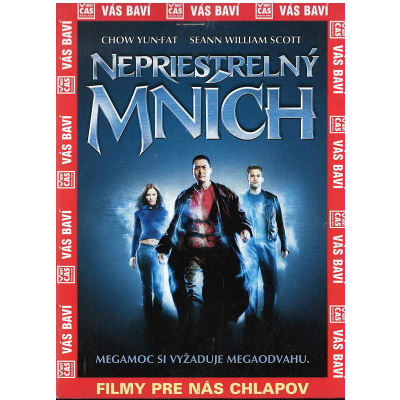 Neprůstřelný mnich DVD (slovenský přebal)