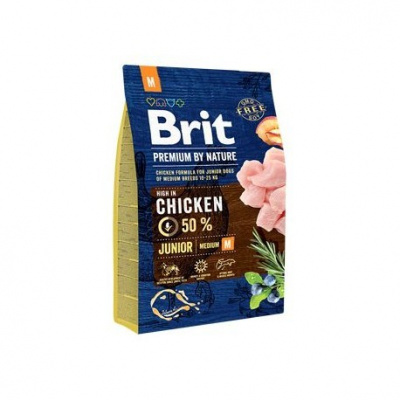 Brit Premium Dog by Nature Junior M 3kg Brit Premium 94984id