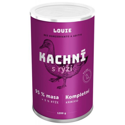 Louie kachní s rýží 1200 g