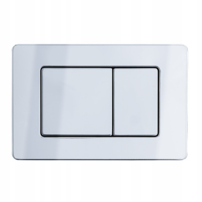 Splachovací tlačítko pro WC Balneo AXO stříbrné