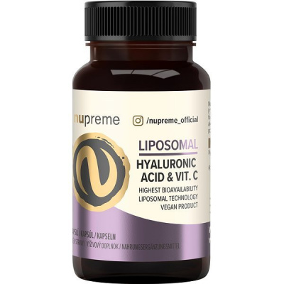 Nupreme Liposomal Kyselina Hyaluronová + Vitamín C 30 kapslí
