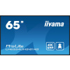 iiyama IIYAMA LH6554UHS-B1AG 65inch 3840x2160 UHD IPS panel Haze 25percent 500cd/m Landscape and Portrait Signal FailOver Speakers (LH6554UHS-B1AG)