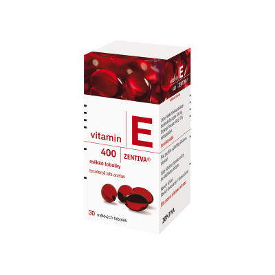 Vitamin E 400 Zentiva 30 měkkých tobolek