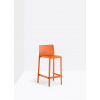 Alupress Barová židle Volt 677 - nízká, oranžová