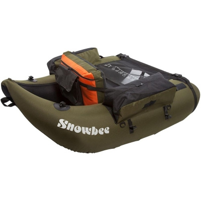 Belly Boat Snowbee Classic Float Tube Kit Olive Green/Black